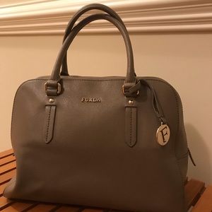 Furla hand bag TAN